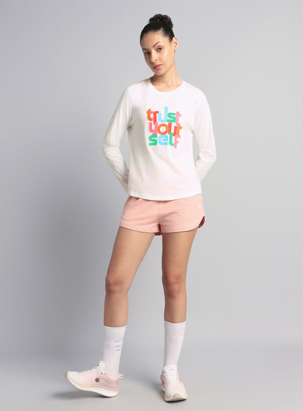 Women's Off White Trust Yourself Graphic T-shirt