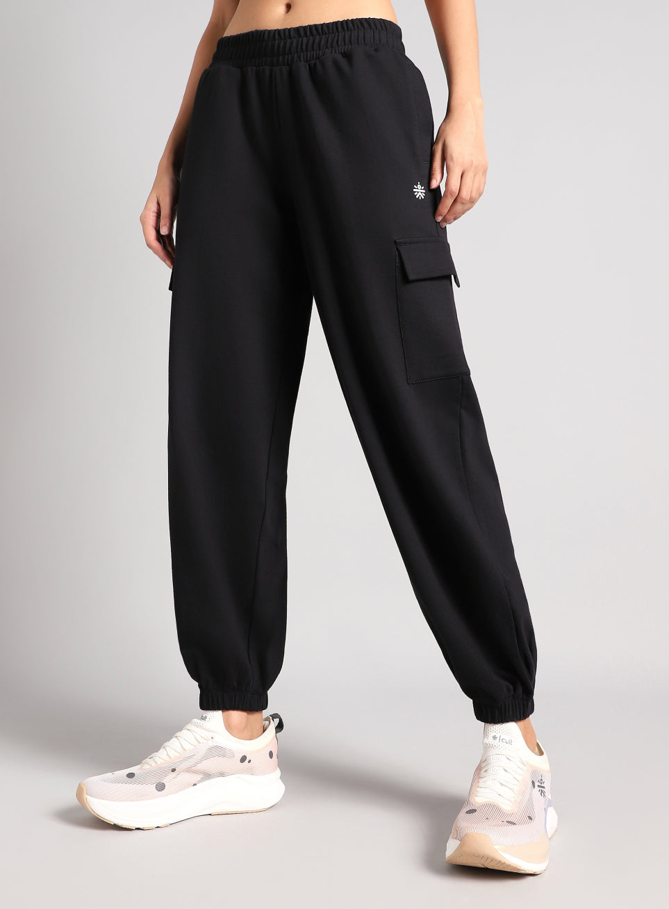 Women's Black Beyond Play Cargo Joggers