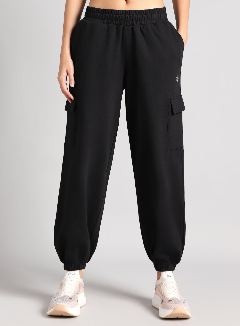 Women's Black Beyond Play Cargo Joggers