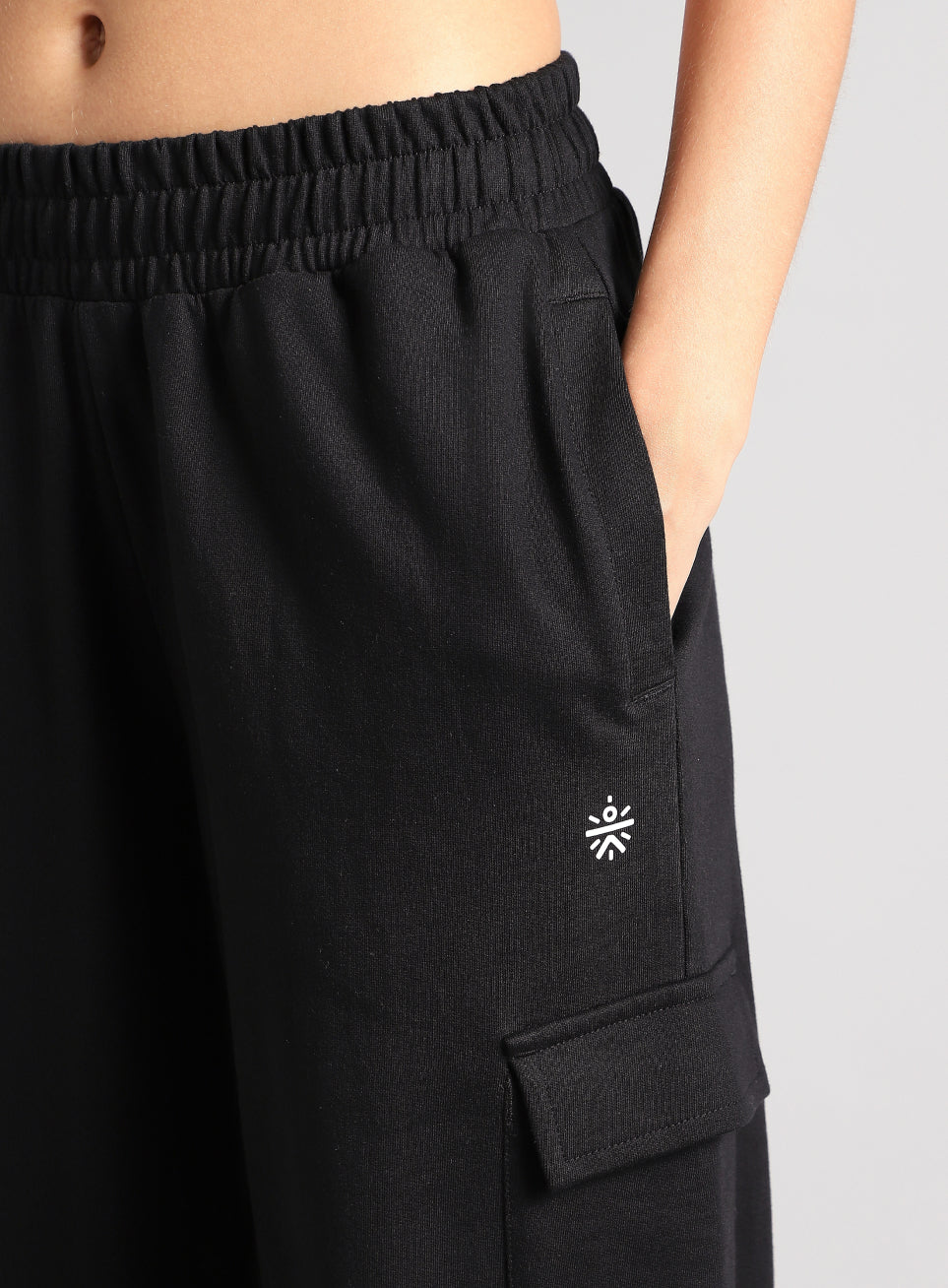 Women's Black Beyond Play Cargo Joggers