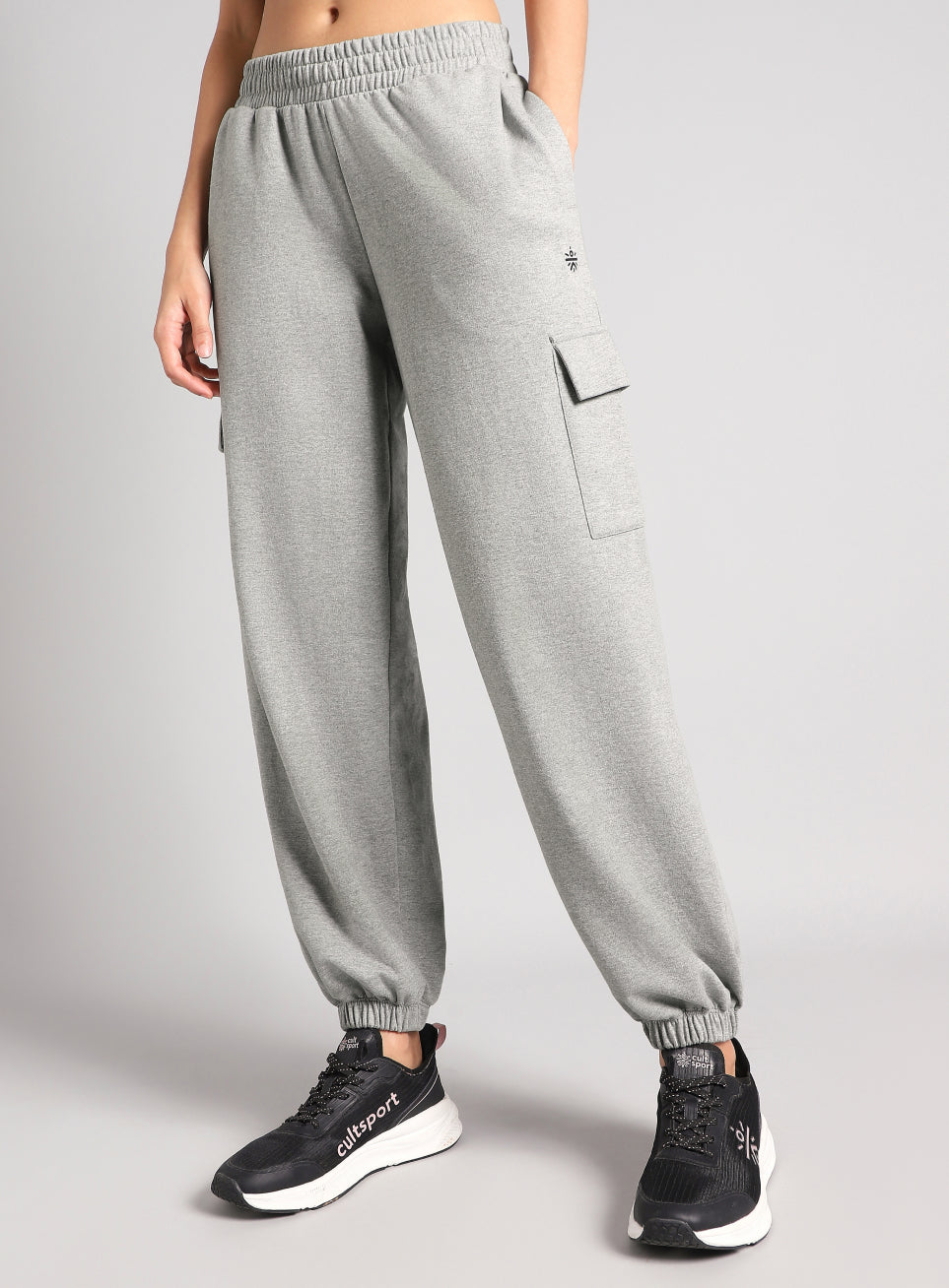 Women's Grey Beyond Play Cargo Joggers