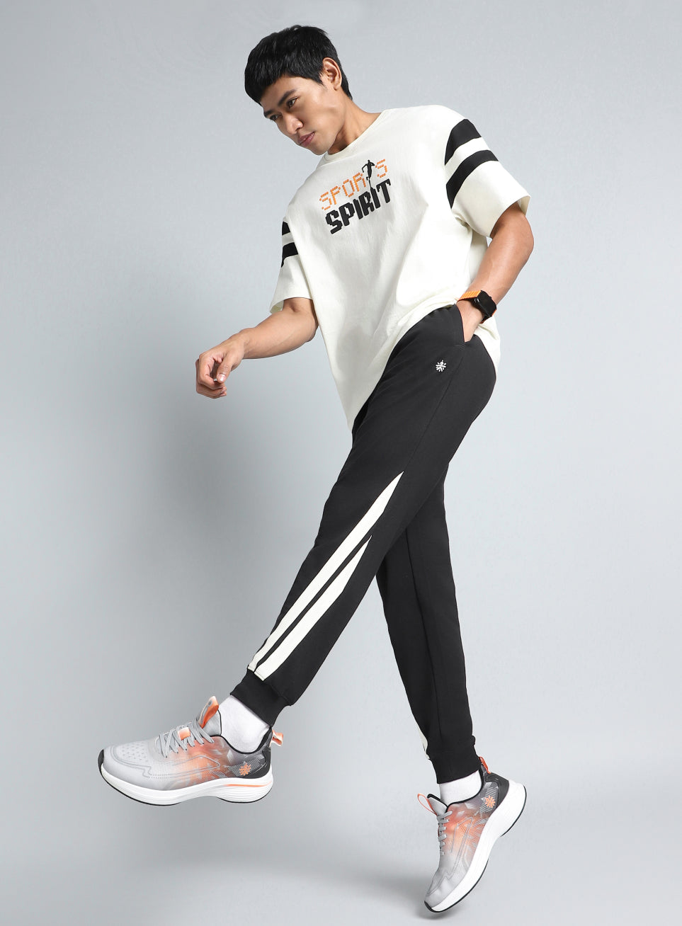 Men's Play On Black Joggers