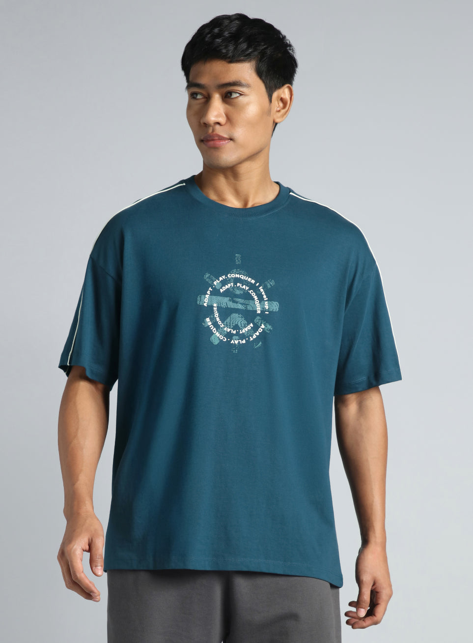 Men's Navy Cult Brand Carrier T-shirt