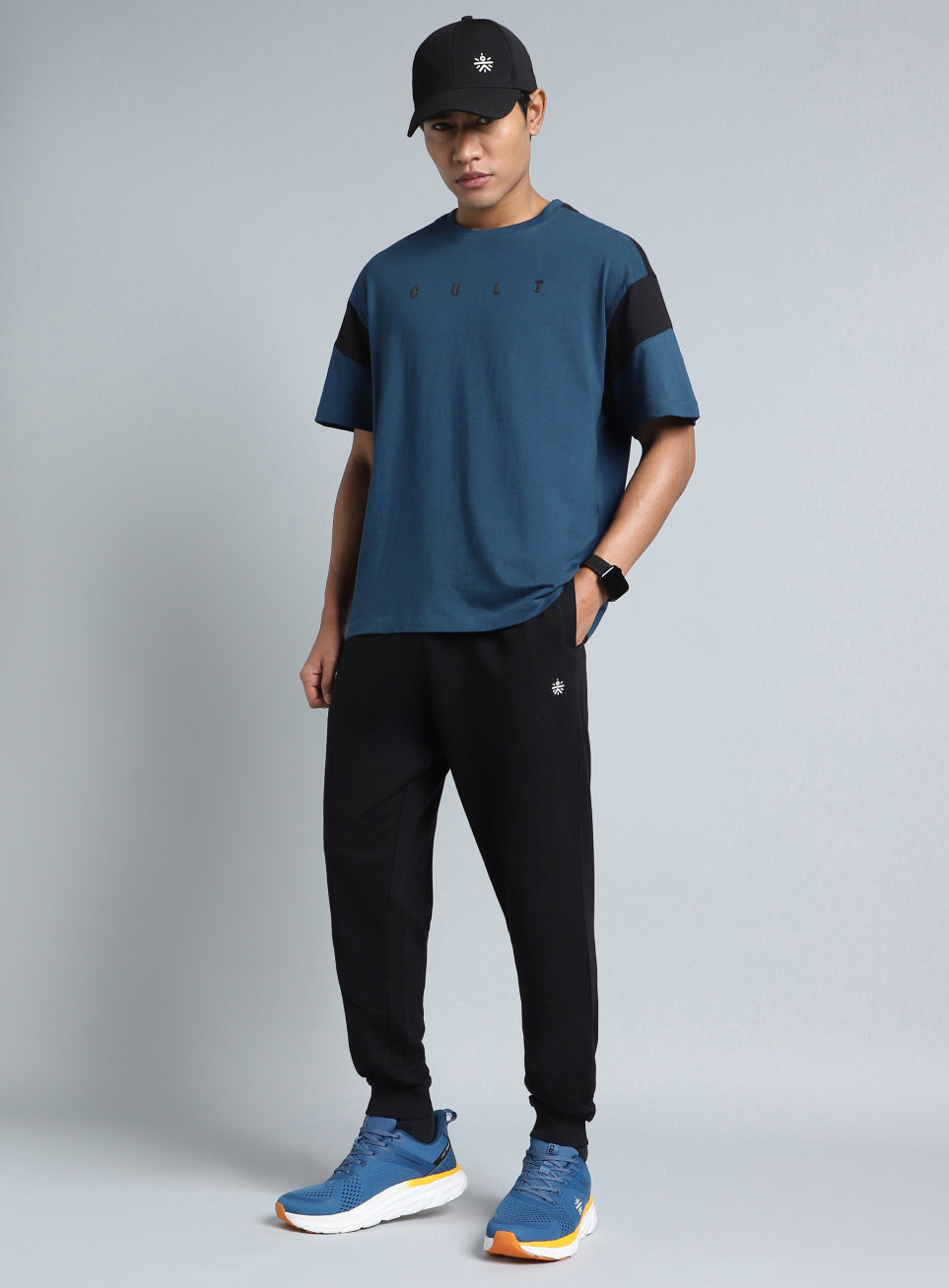 Men's Navy Cult Sporty Relaxed fit T-shirt