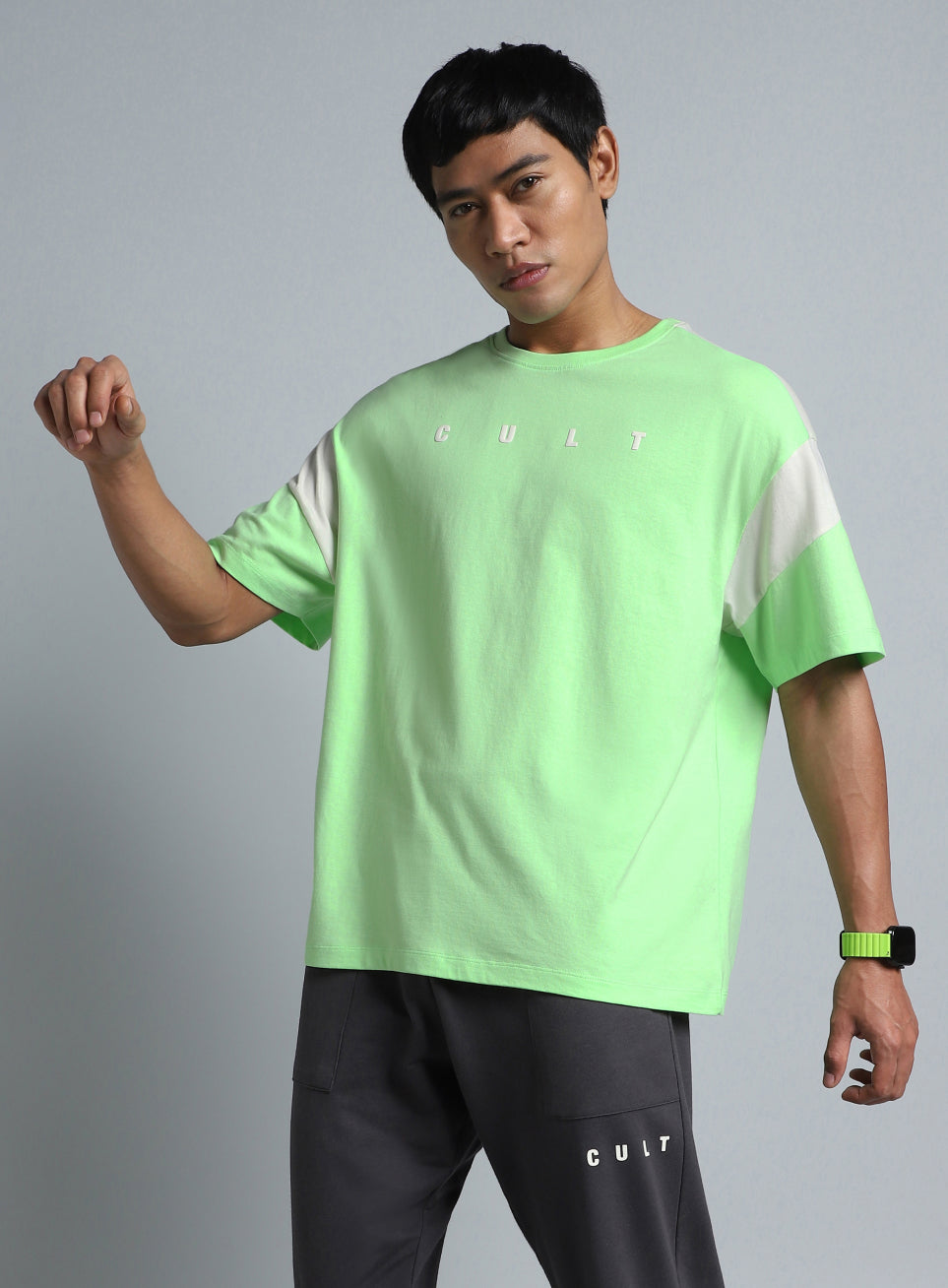 Men's Lime Cult Sporty Relaxed fit T-shirt