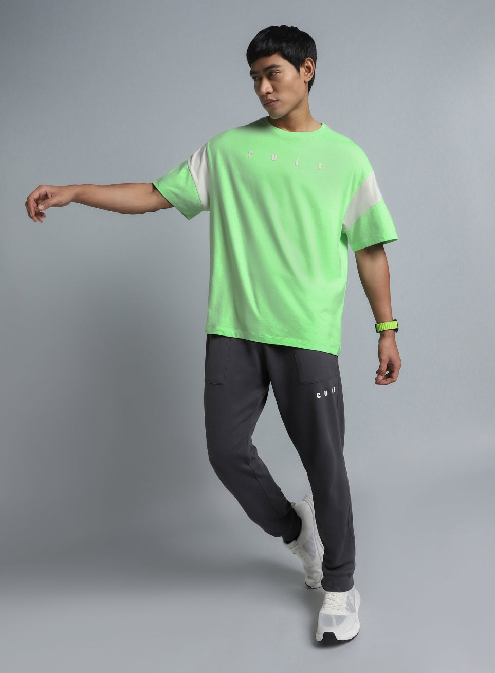 Men's Lime Cult Sporty Relaxed fit T-shirt