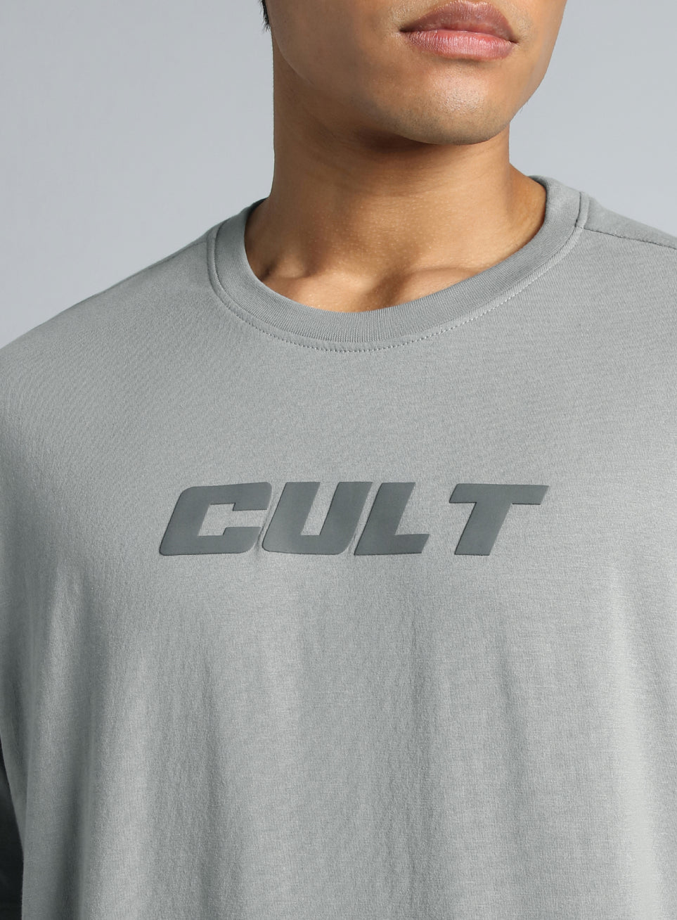 Men's Grey Cult Brand Carrier Relaxed fit T-shirt