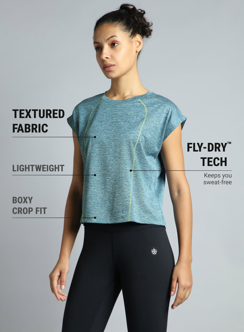 Women's Blue Train Day Performance Top