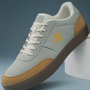 cult Men's Tauros Sneakers - Grey/Mustard