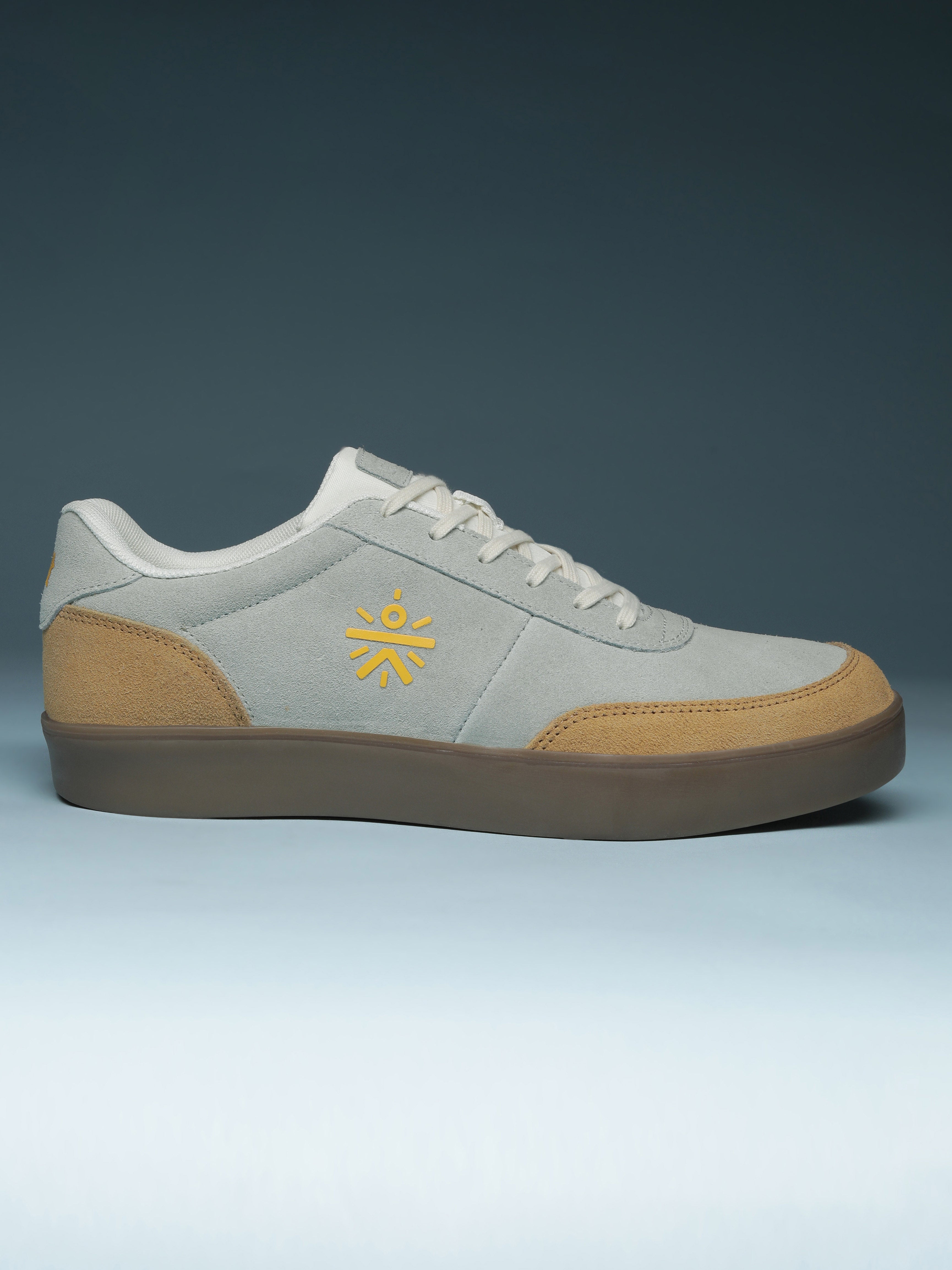 cult Men's Tauros Sneakers - Grey/Mustard