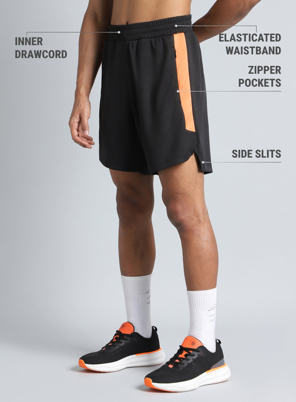 Men's Black All Form Training Shorts