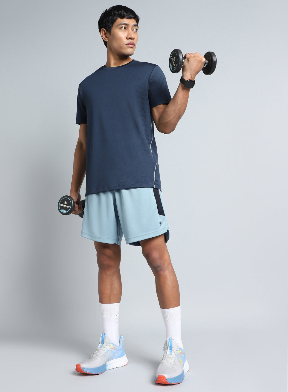 Men's Blue All Form Training Shorts