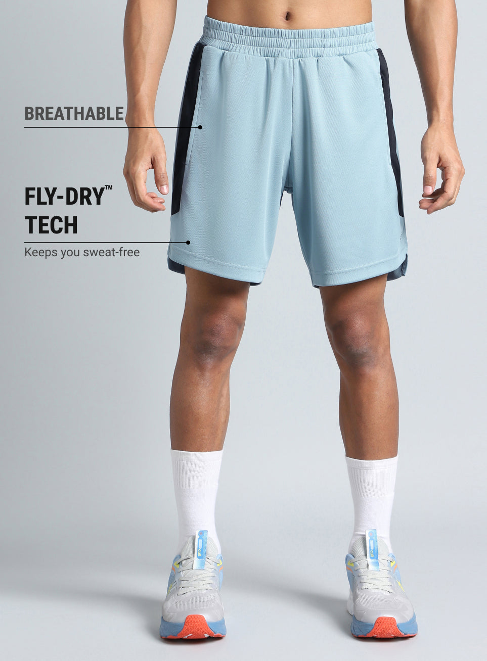 Men's Blue All Form Training Shorts