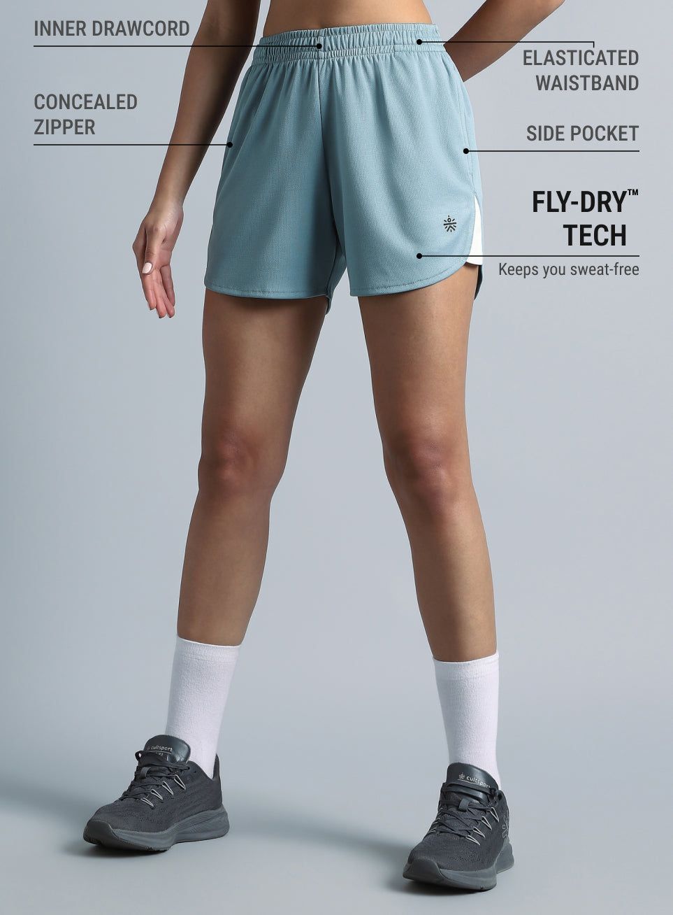 Women's Blue Train Day Performance Shorts