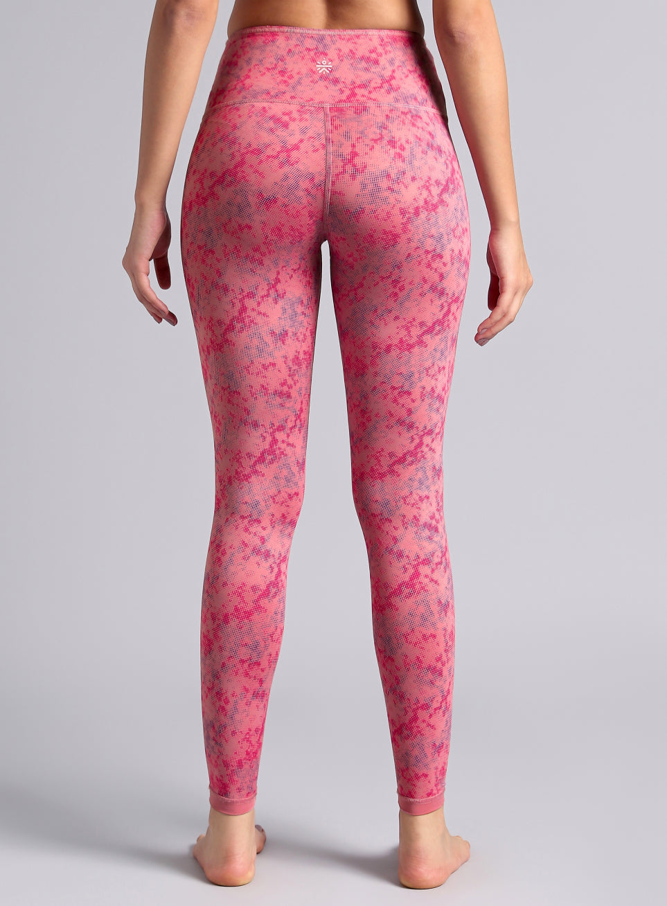 Women's Pink Yoga Reversible COMFlex Tights