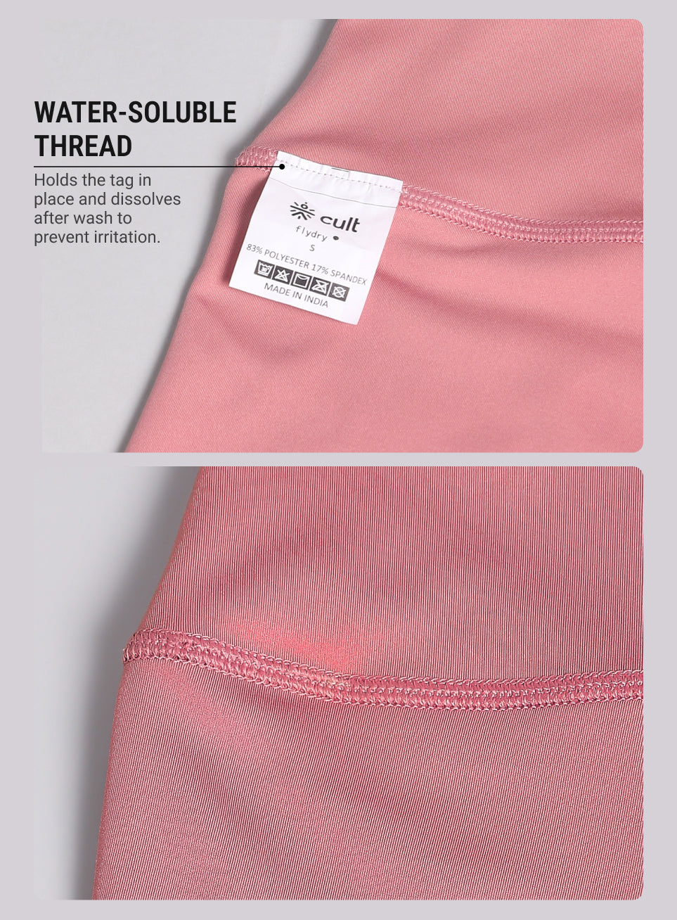 Women's Pink Yoga Reversible COMFlex Tights