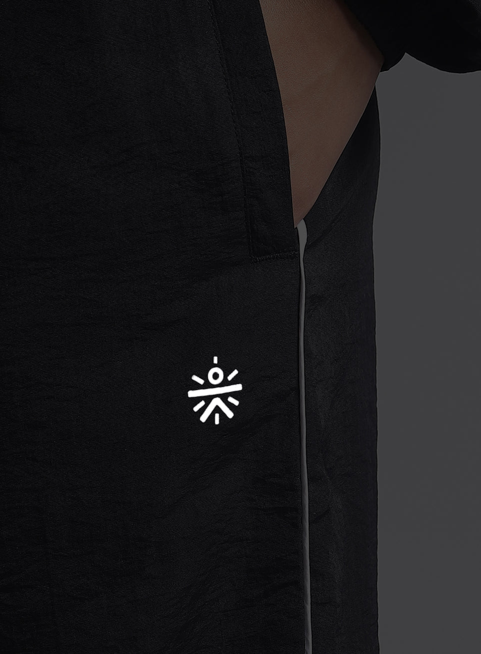 Women's Black Sporty Outrun Track Suit