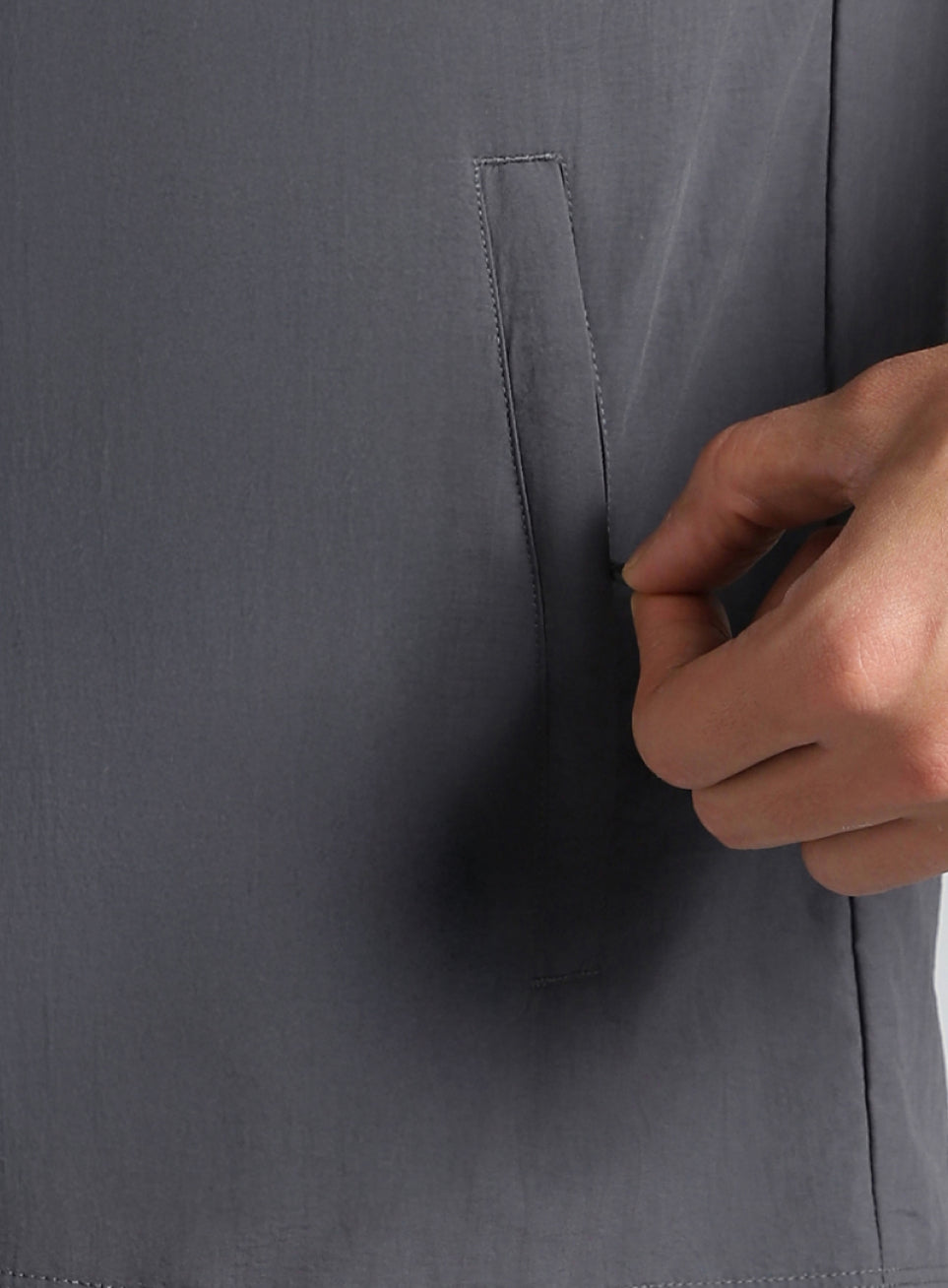 Men's Dark Grey Run Forward All Weather Track Suit