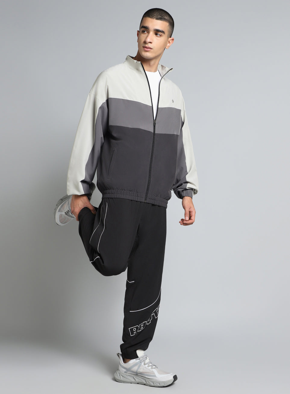 Men's Multicolor Training Relaxed Fit Layering Jacket