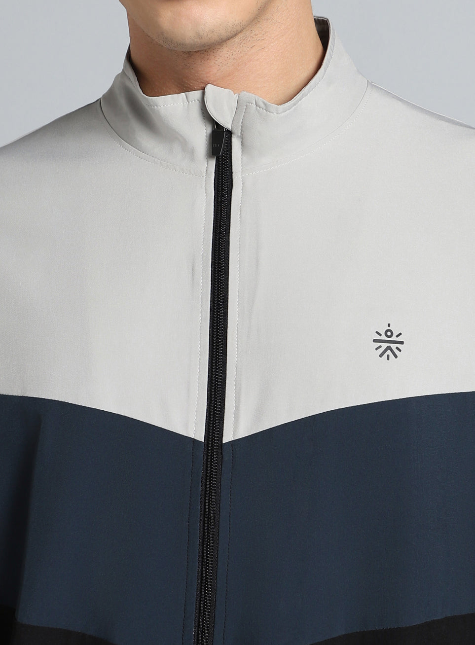 Men's Multicolour Training Relaxed Fit Layering Jacket