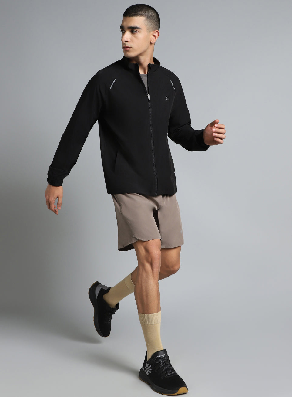 Men's Running Expert Black Lightweight Jacket