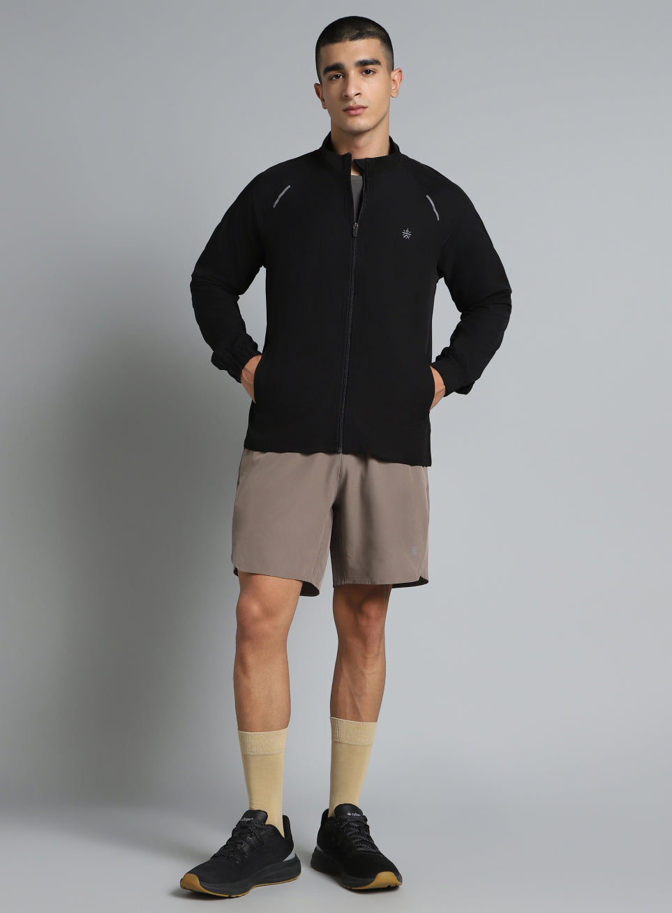 Men's Running Expert Black Lightweight Jacket