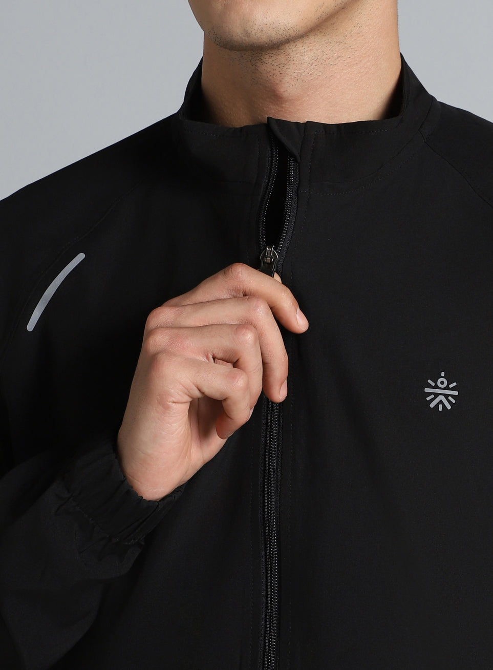 Men's Running Expert Black Lightweight Jacket