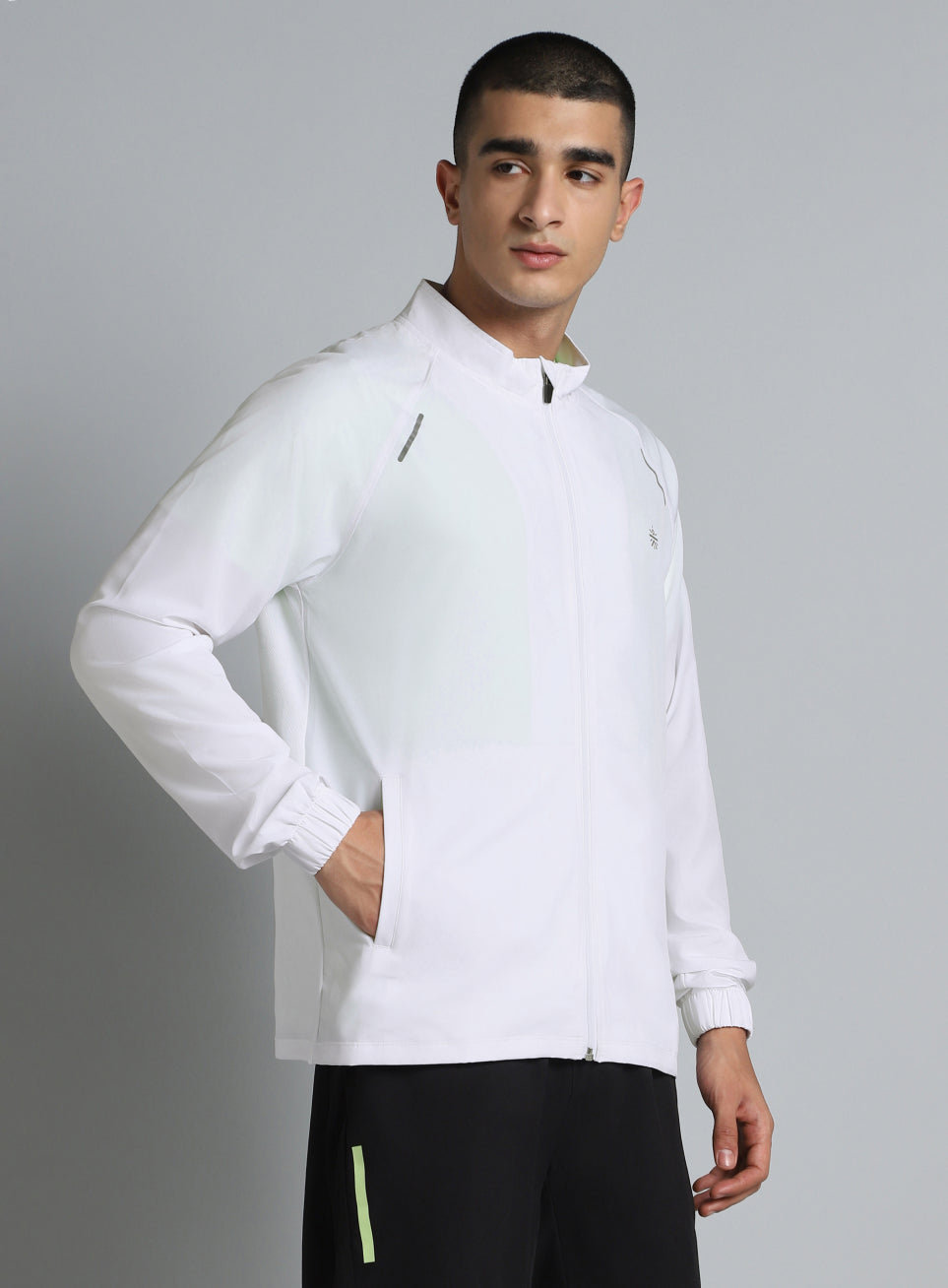 Men's Running Expert White Lightweight Jacket