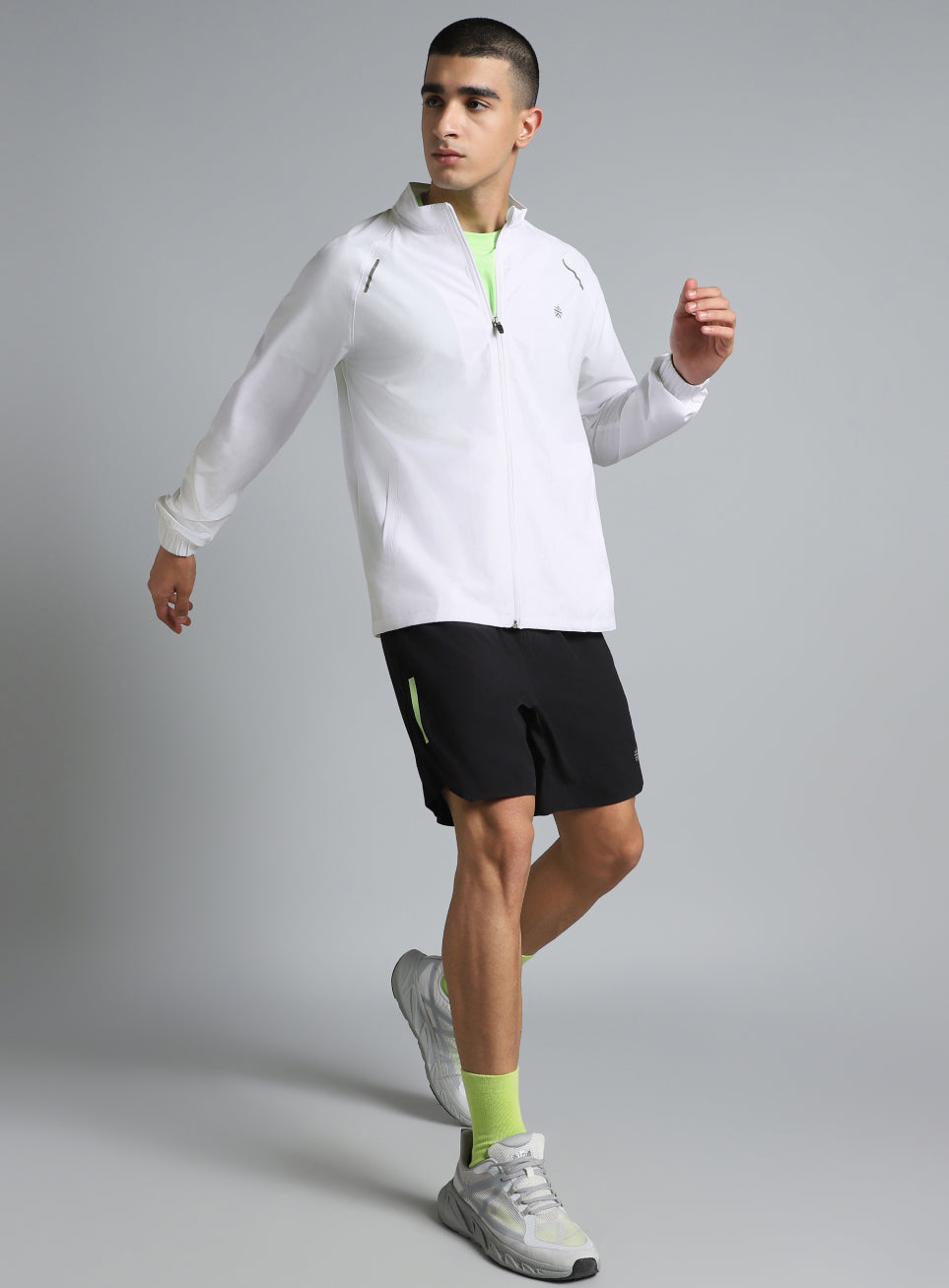 Men's Running Expert White Lightweight Jacket