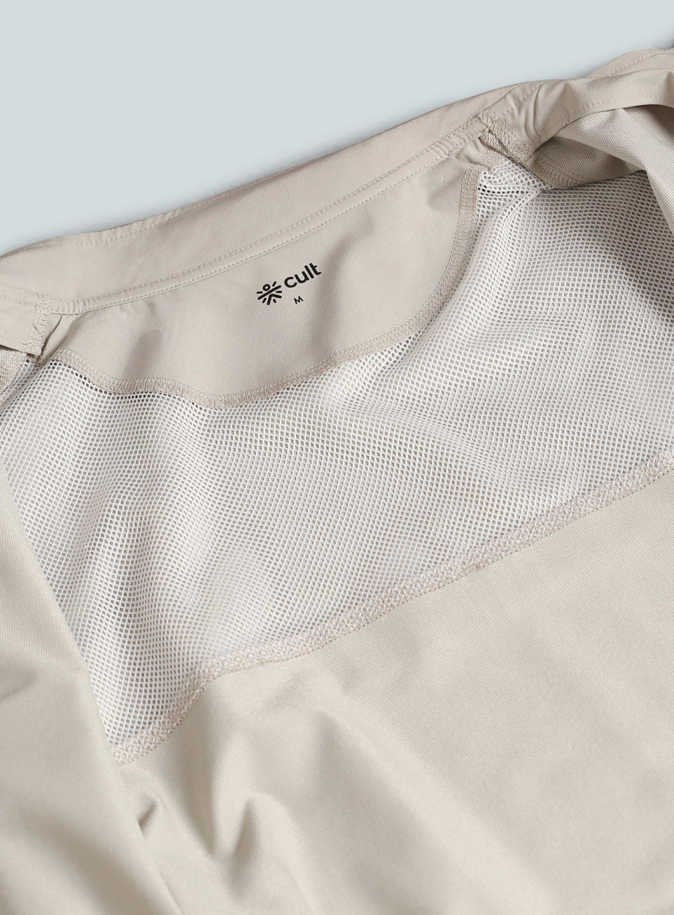 Men's Beige Train in Workout Jacket