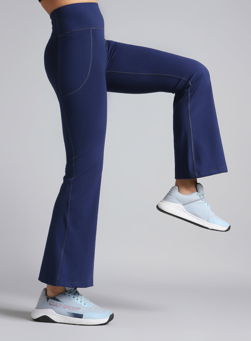 Women's COMFlex Navy Performance Flare Pants