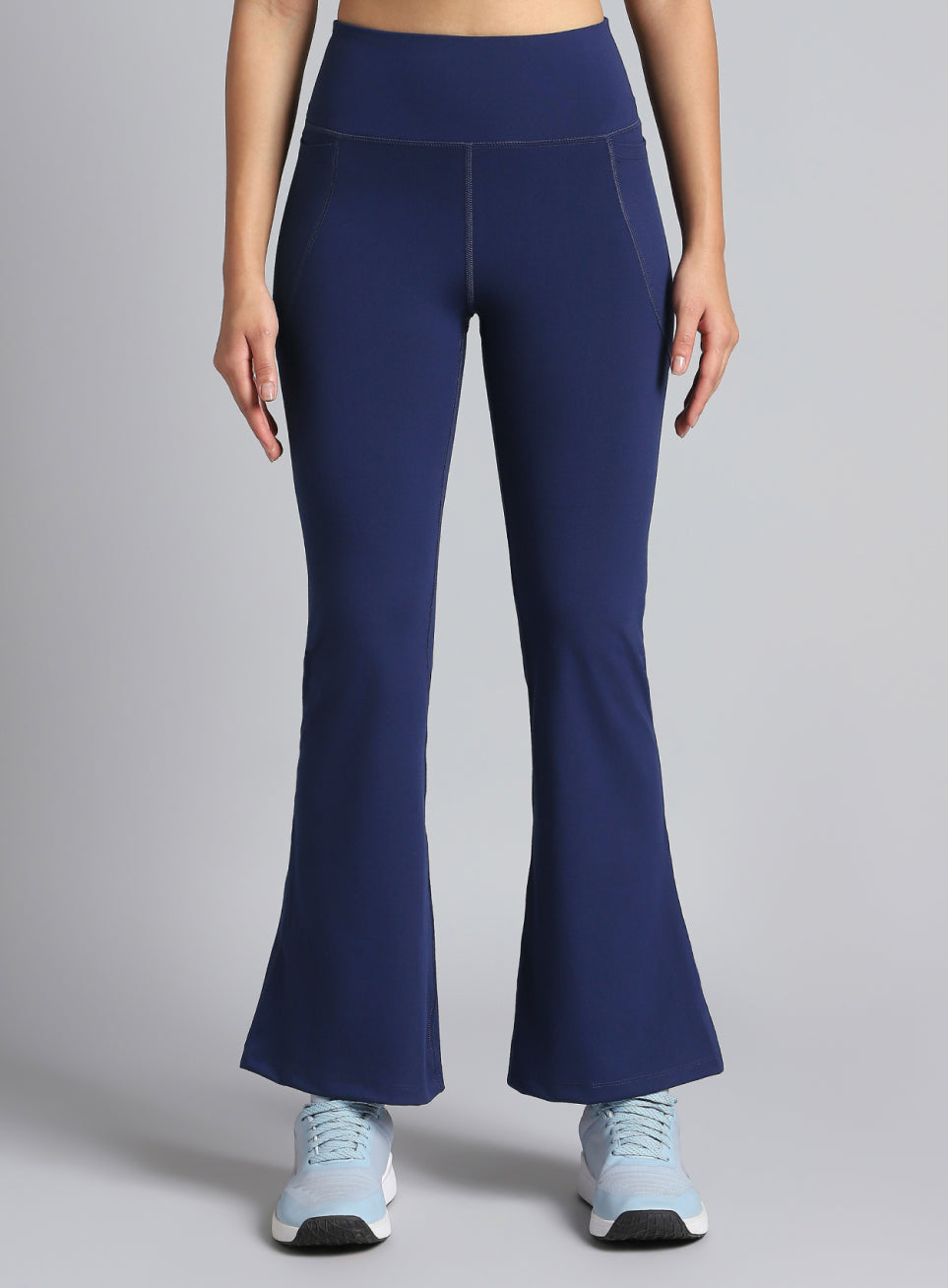 Women's COMFlex Navy Performance Flare Pants