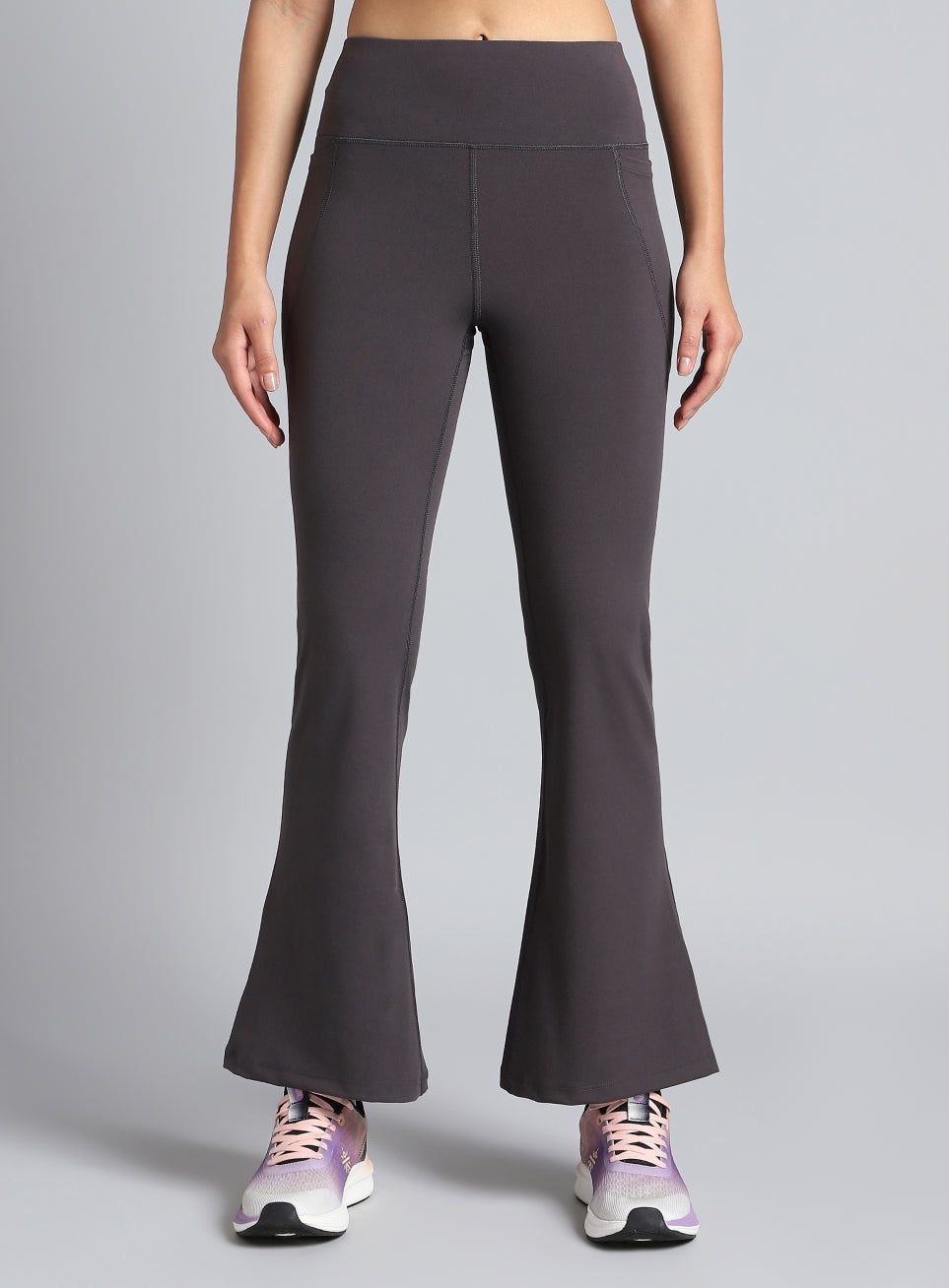 Women's COMFlex Dark Grey Performance Flare Pants