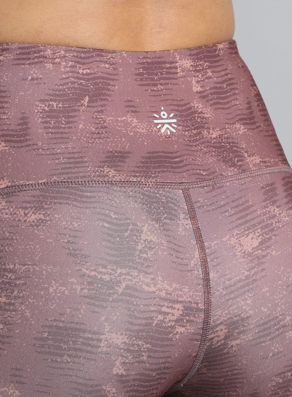 Women's Pink Printed Train All Day COMFlex Tights