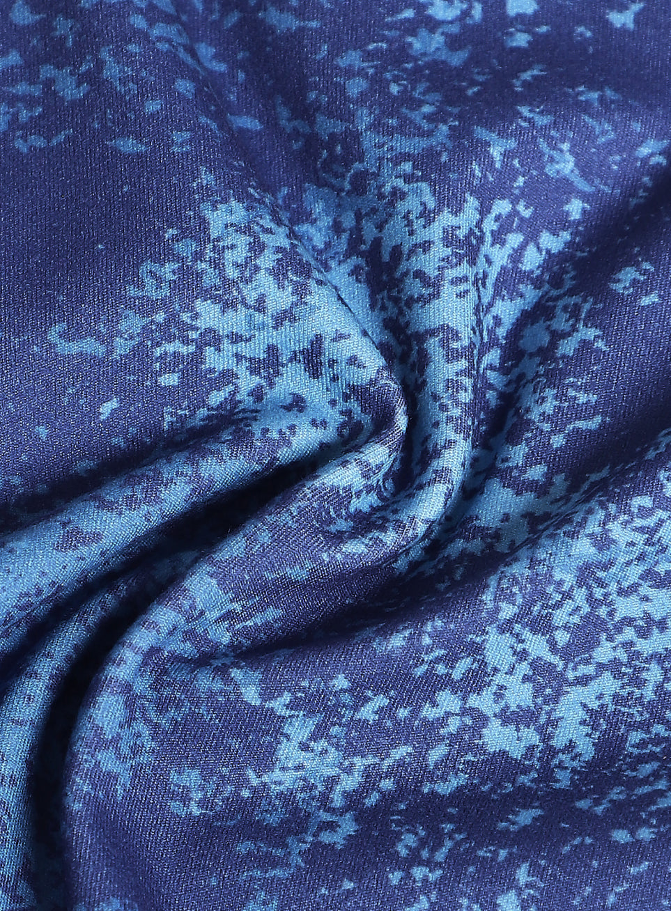 Women's Blue Printed Train All Day COMFlex Tights