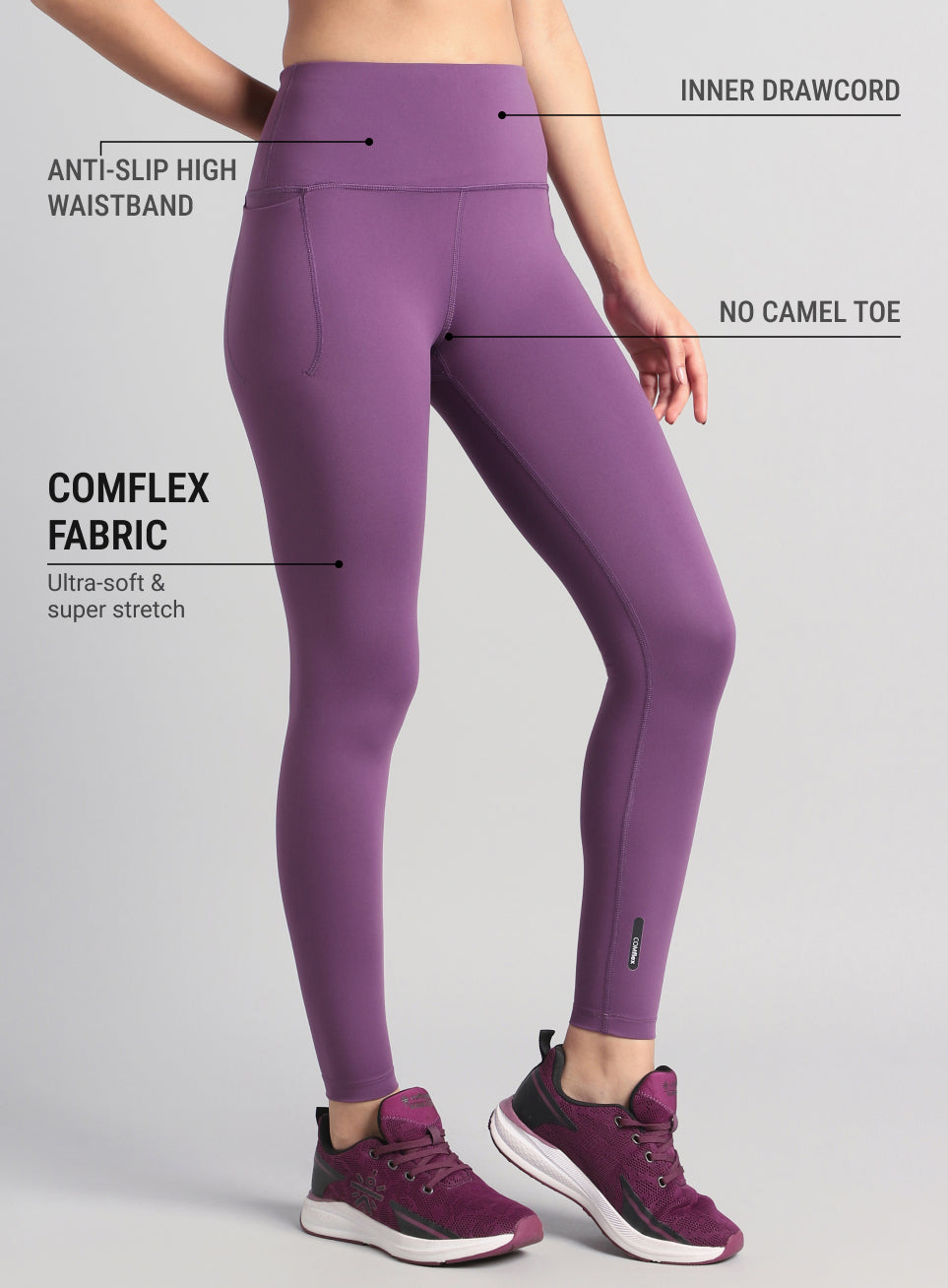 Women's Plum Train All Day COMFlex Tights