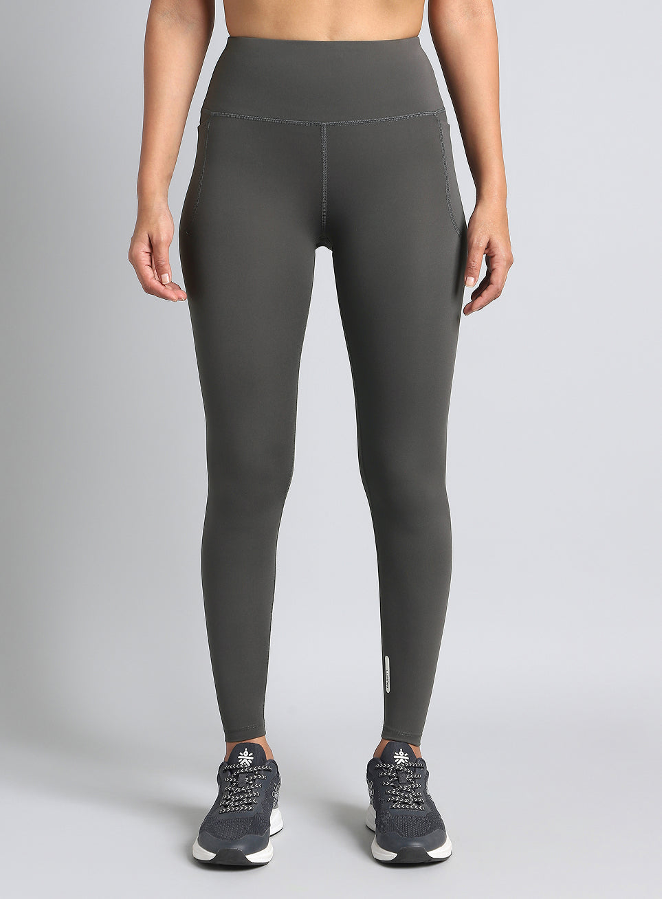 Women's Dark Grey Train All Day COMFlex Tights