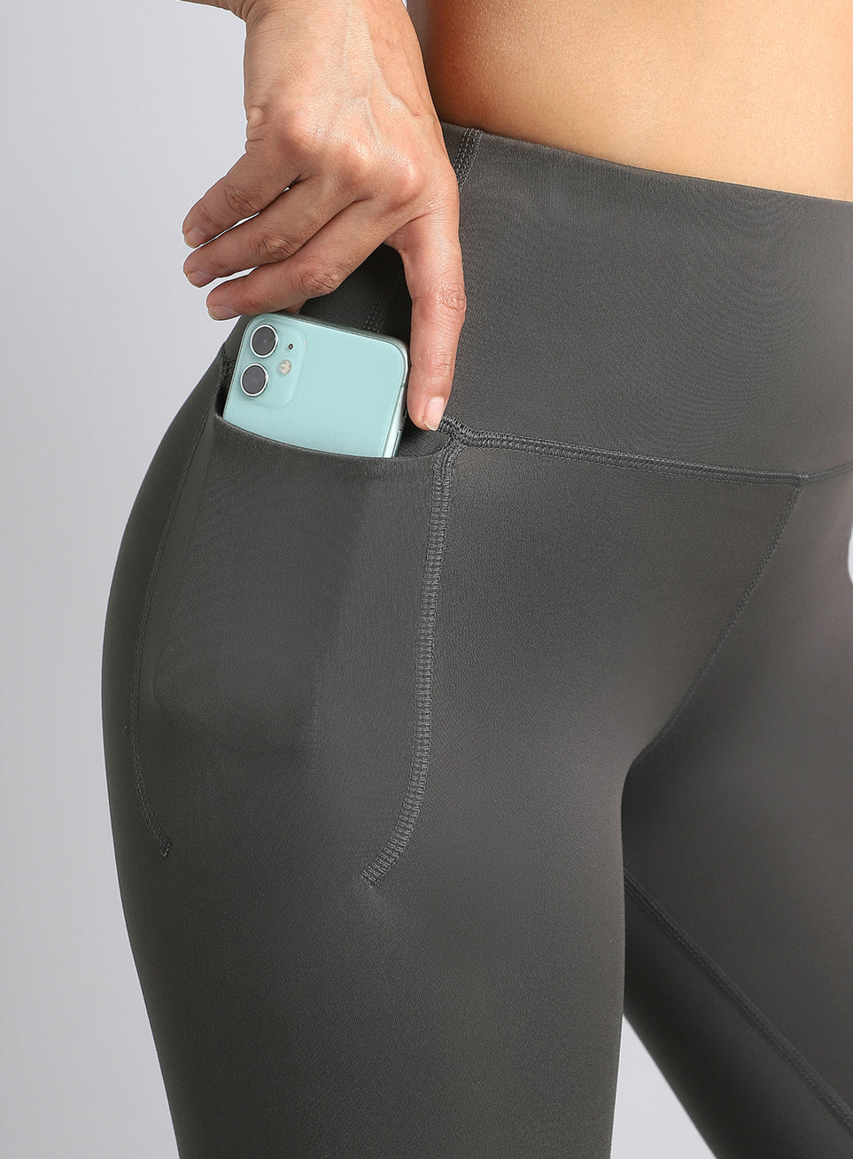 Women's Dark Grey Train All Day COMFlex Tights