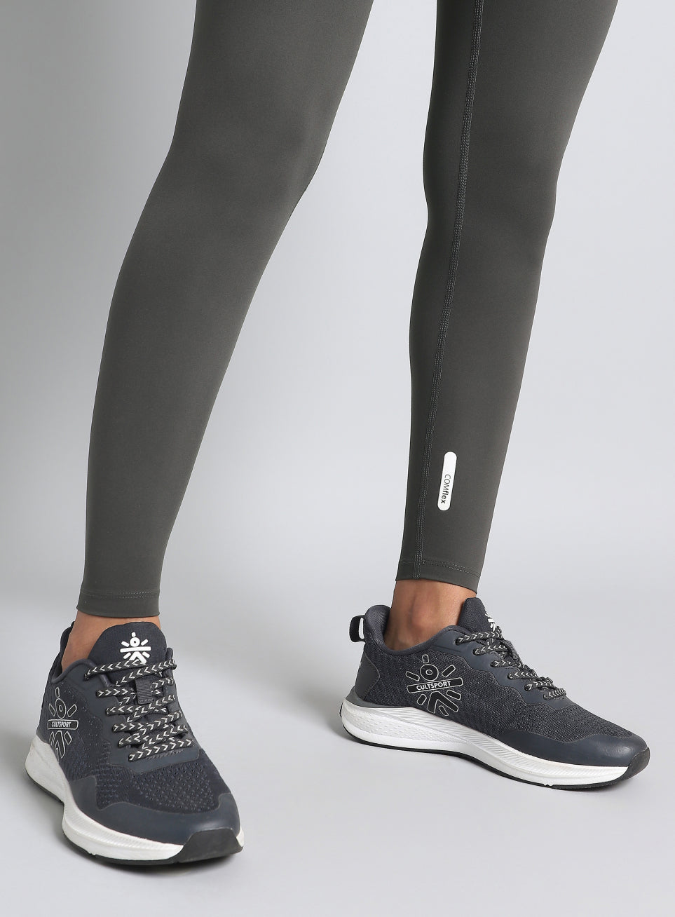 Women's Dark Grey Train All Day COMFlex Tights