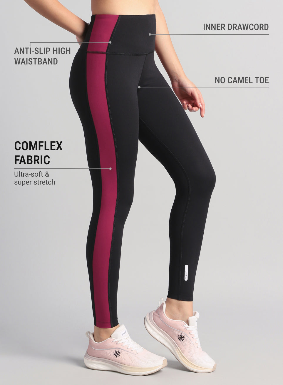 Women's Black Transform COMFlex Tights