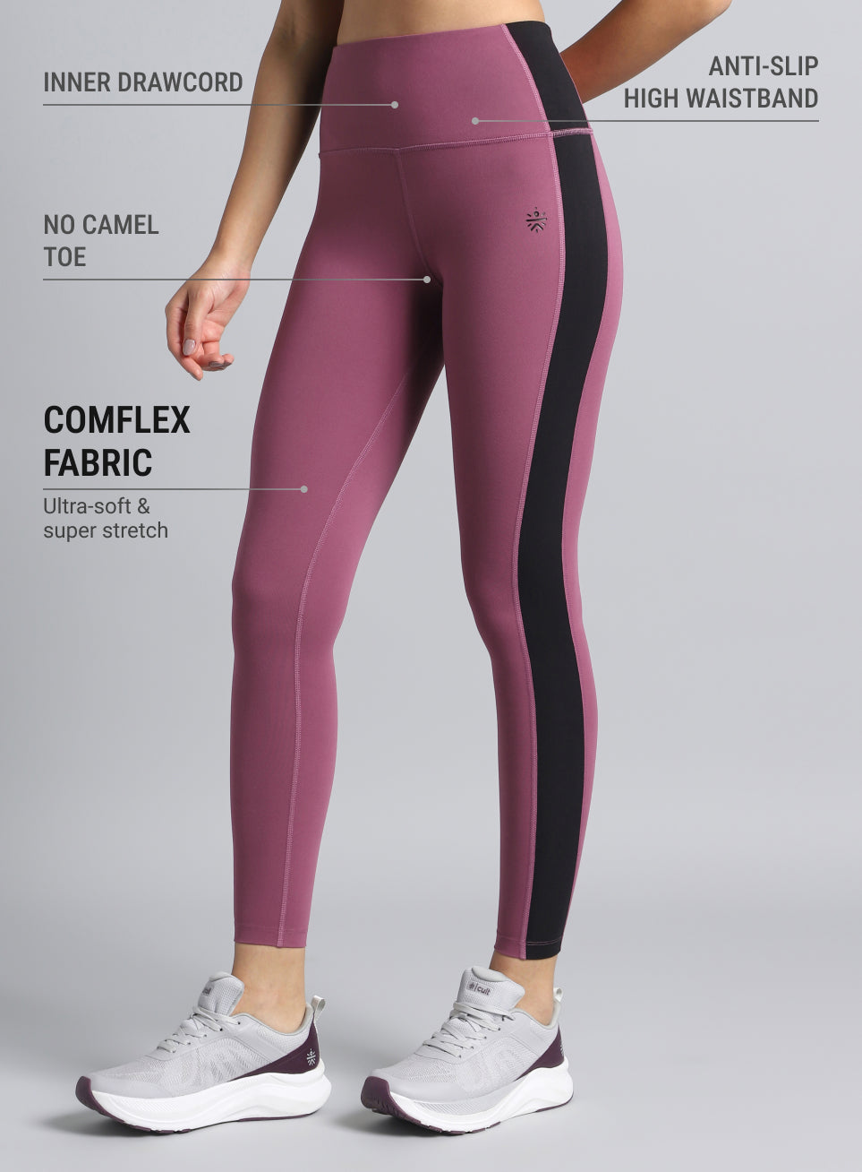 Women's Pink Transform COMFlex Tights