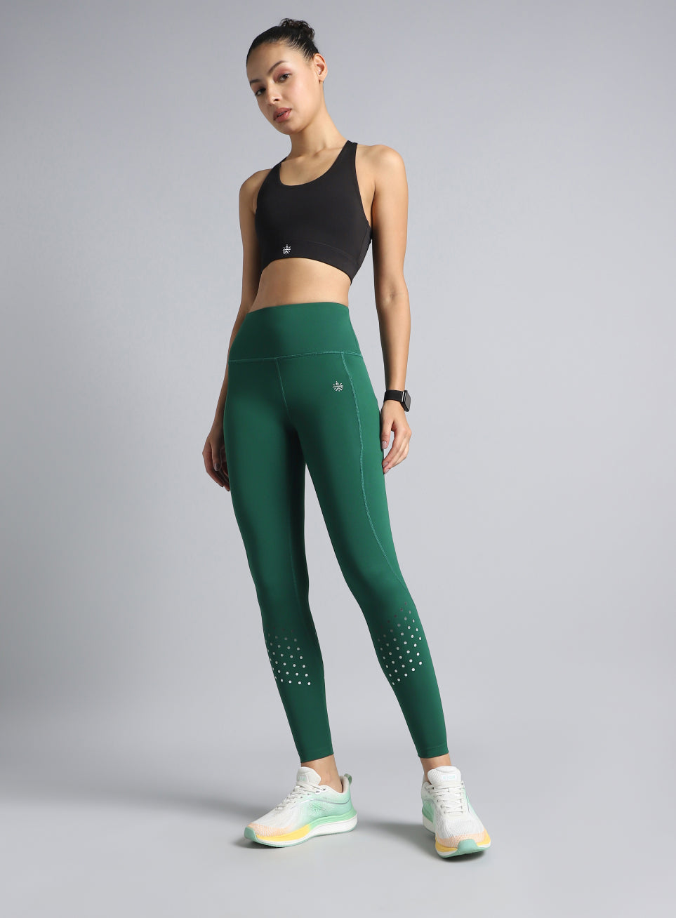 Women's Green Ultimate Run COMFlex Tights