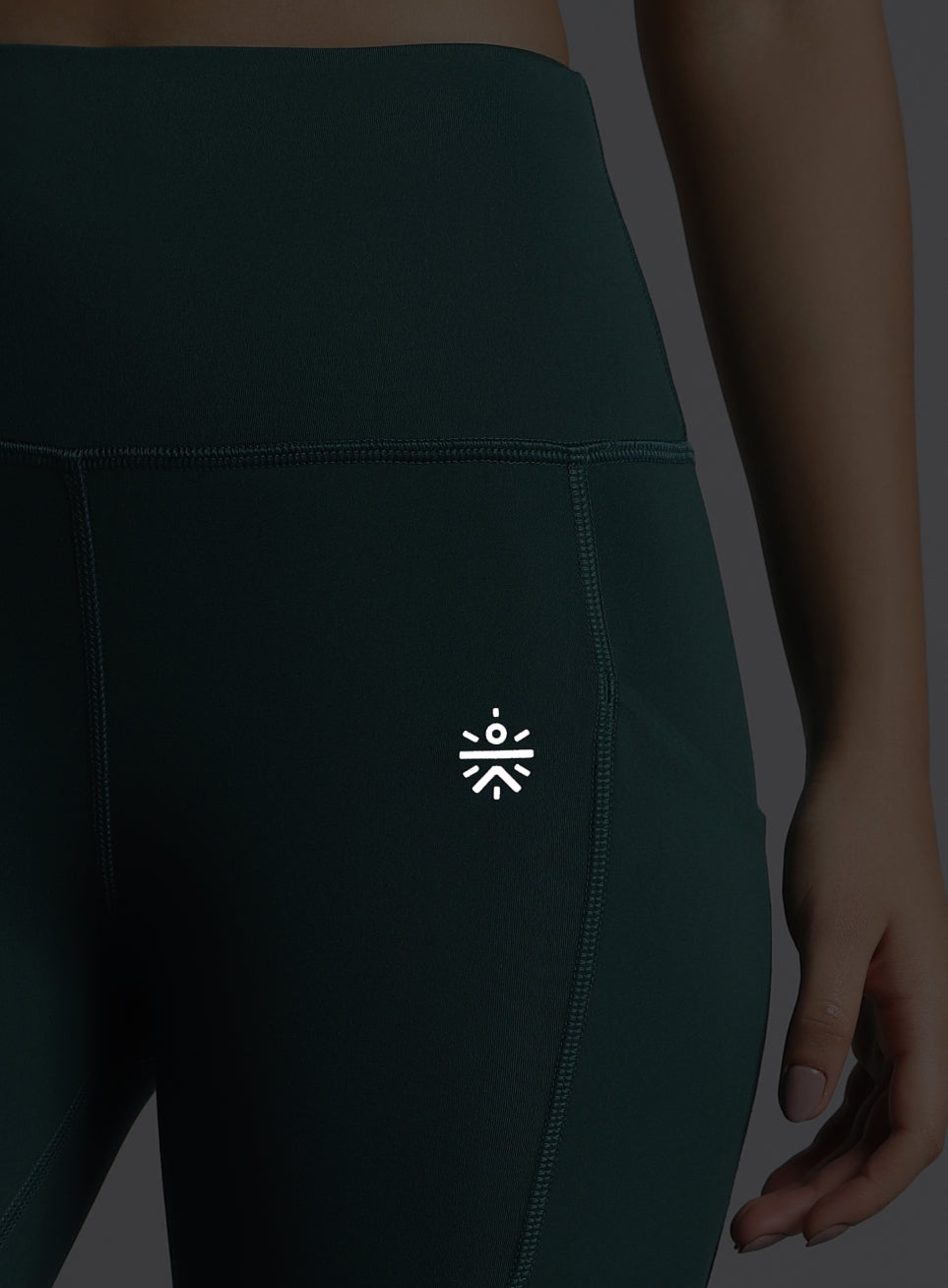 Women's Green Ultimate Run COMFlex Tights