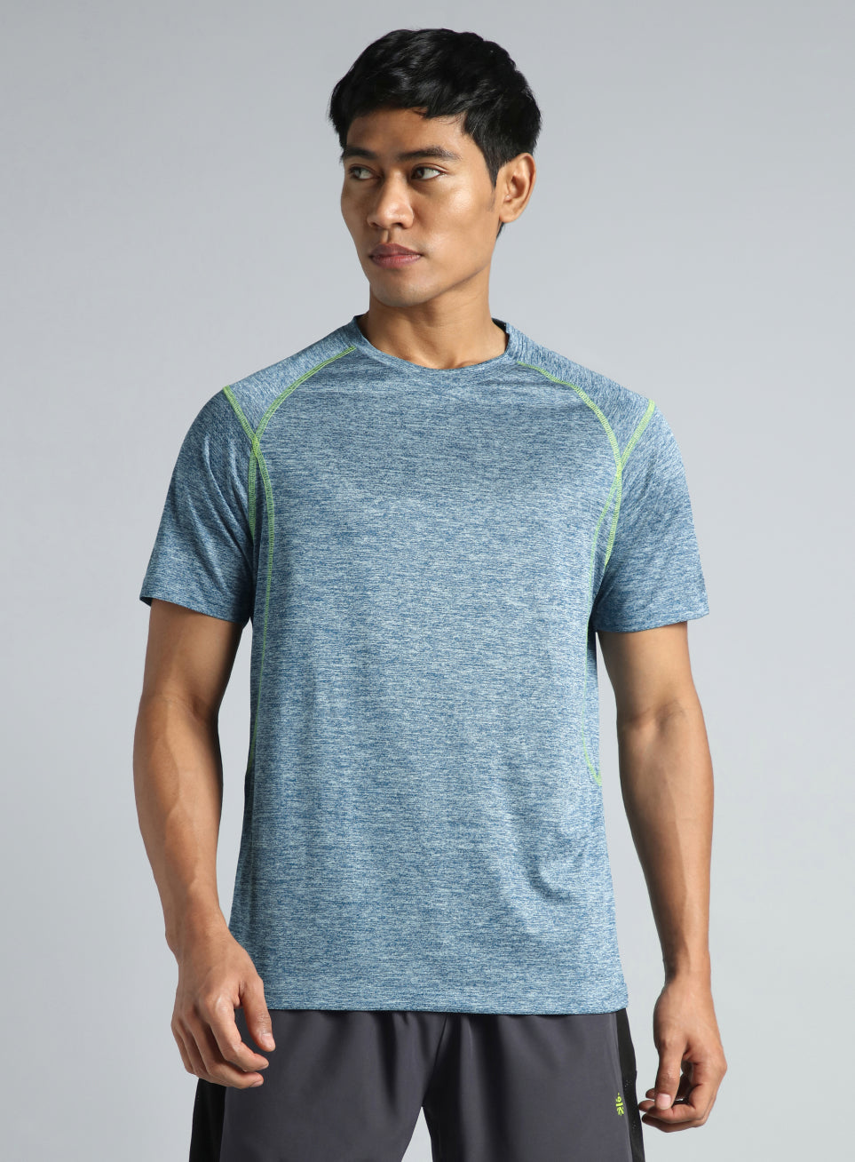 Men's Blue Train Day Performance T-shirt