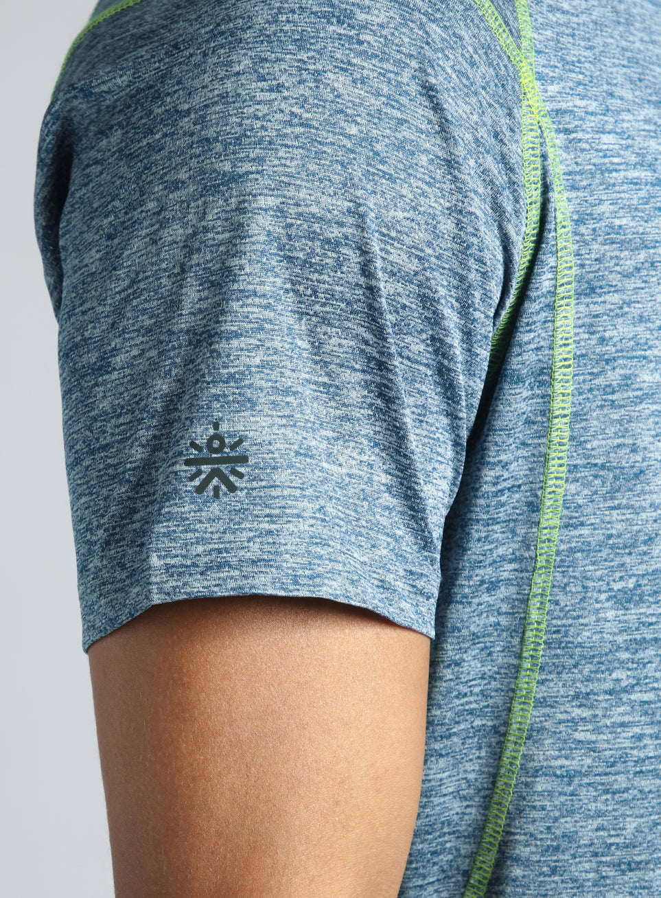 Men's Blue Train Day Performance T-shirt