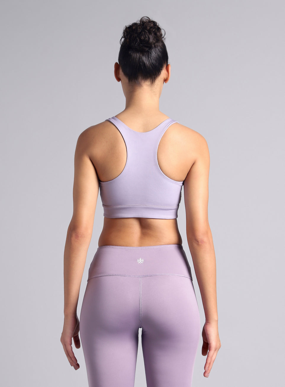 Women's Purple Reversible Yoga High Support Bra