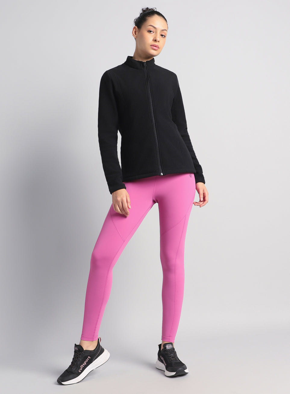 Women's Black Performance Pro Training Fleece Jacket