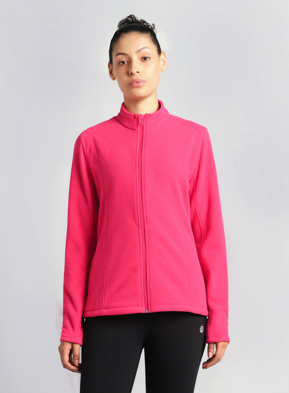 Women's Pink Performance Pro Training Fleece Jacket