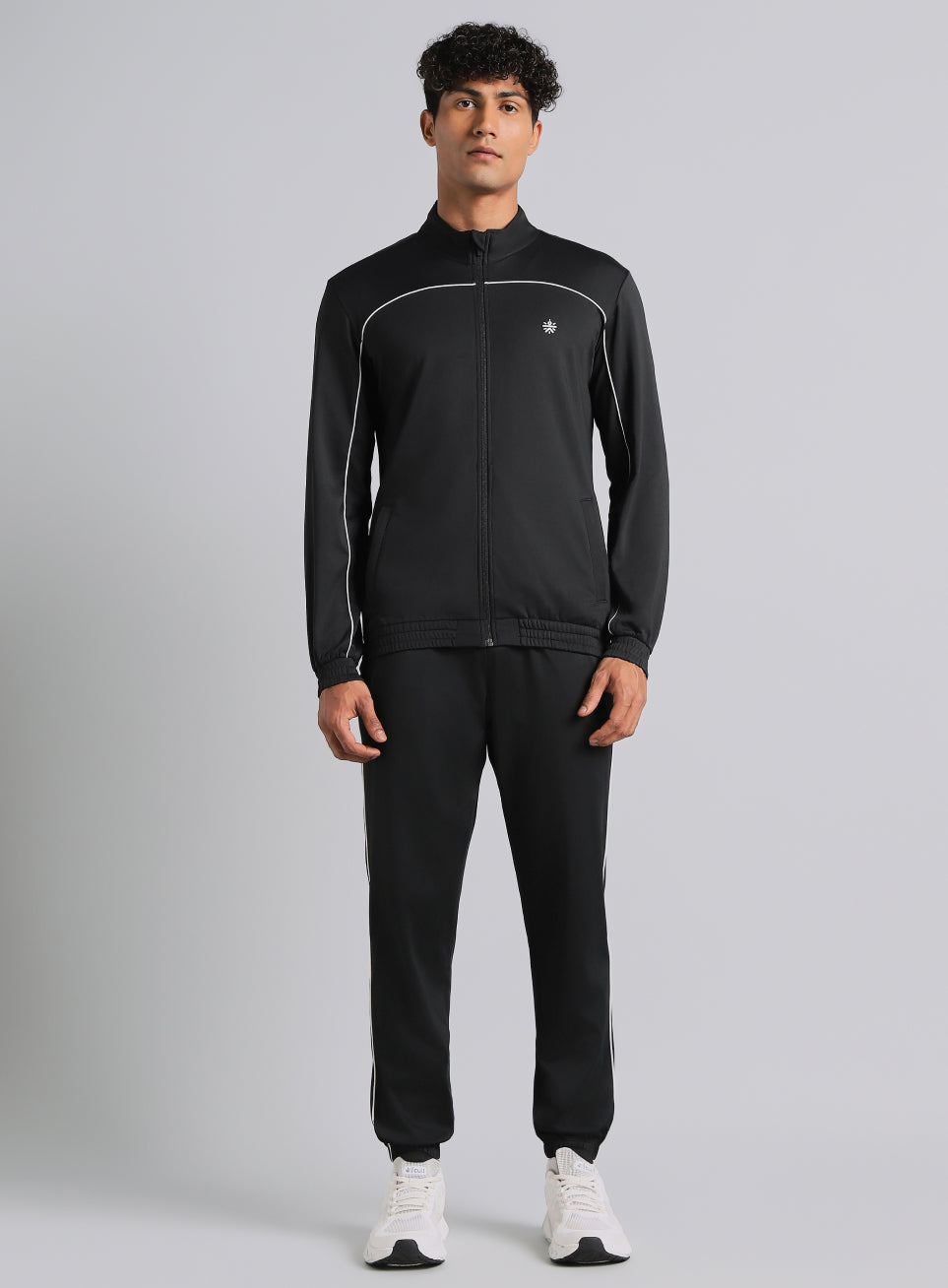 Men's Black Training All Format Tracksuit