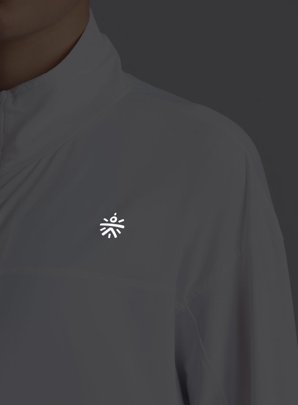 Women's White Supreme Soft Ultra Light Running Jacket